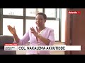 agataliikonfuufu col. edith nakalema alaze byatuuseeko mu kulwanyisa enguzi mu myaka esatu.