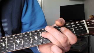 Play 'Any Major Dude' riff by Steely Dan. The twiddly guitar bit explained.