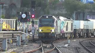 88003 \u0026 68032 on Bridgewater F.D to Crewe Coal Siding at Bristol Temple Meads 20/10/21