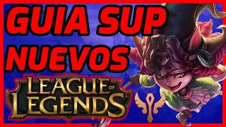 ⭐GUIA DE SOPORTE PARA PRINCIPIANTES ► LEAGUE OF LEGENDS 2022⭐