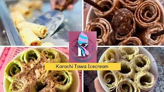 Canada mei karachi tawa ice cream | tawa per banne wali ice cream | Pakistani in Canada