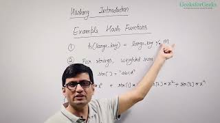 4 Hashing Functions