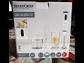 Hand Blender Set 3 in 1 from Lidl Silvercrest SSMS 600 E6. Blending whisking chopping