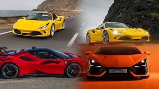 Best Supercars 2024 | Best sports cars 2024 | New luxury sedan | #sportscar #luxurycars