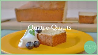 [꼬꽁드지의  프랑스 디저트 이야기] 파운드 케이크의 불란서 ver. Quatre-quarts (꺄뜨흐 꺄흐) / 레몬 파운드 케이크 (Quatre-quarts au citron)