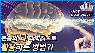 본능의 뇌를 어떻게 잘 활용할 수 있을까? (feat.카이스트 김대수 교수) [안될과학 랩미팅]