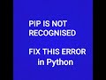 How to install MATPLOTLIB in Python (WITHOUT ERROR)