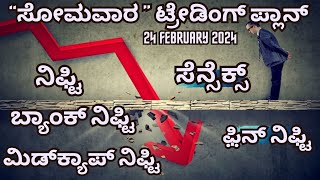 #ಸೋಮವಾರ |24/02/2025| #ಸೆನ್ಸೆಕ್ಸ್ #ನಿಫ್ಟಿ #ಬ್ಯಾಂಕ್ ನಿಫ್ಟಿ #ಮಿಡ್‌ಕ್ಯಾಪ್ ನಿಫ್ಟಿ#ಫ಼ಿನ್ ನಿಫ್ಟಿ