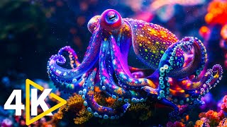 4K (ULTRA HD) Dive into Under the Red Sea 🐠 - Explore Colorful Ocean Life, Sea Creatures, relaxing.