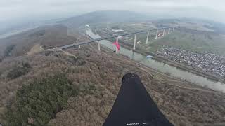 Gleitschirm Startplatz Zeltingen-Rachtig / Moselfalken Paragliding 18.01.2025