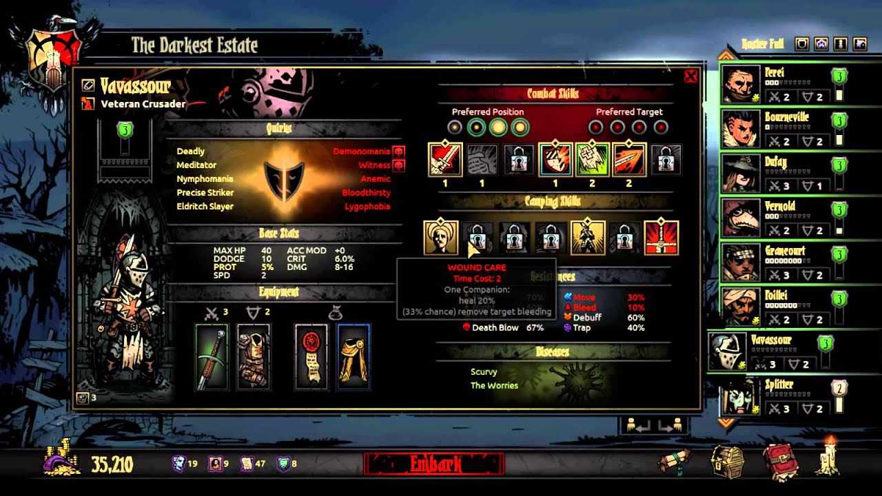 Darkest Dungeon Expedition Guide Mayapok