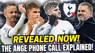 😱💥EXCLUSIVE! ANGE EXPLAINS HOW HE CALLS PLAYERS TO JOIN THE SPURS! TOTTENHAM LATEST NEWS! SPURS NEWS