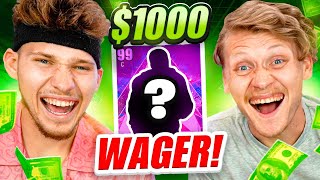 INSANE $1000 PACK & PLAY NBA 2K21 WAGER!