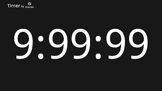 9h99m99s Countup Timer