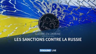 🔴Guerre en Ukraine: les sanctions contre la Russie sont-elles efficaces? [Interview en direct]