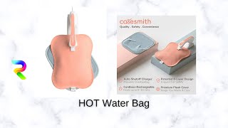 Pain Relief Hot Water Bag | Rechargeable #painrelief #musclecramps #hotwaterbag