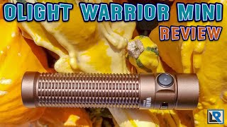 Olight Warrior Mini Review (1500 Lumens, Dual Switch, Tactical, EDC, 18650)