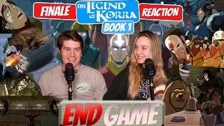 KORRA FINALLY FACES AMON! | KORRA BOOK 1 FINALE! | Legend of Korra Reaction | Episode 12 "Endgame"