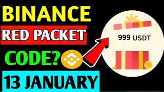 Binance Red Packet Code Today | 2025 Red Packet Code | Binance Gift Today | 12 January Red Packet