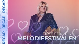 Melodifestivalen 2025 (Sweden) | First Semi-Final | RECAP