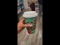 pov holiday drinks are back at starbucks🎄🤍