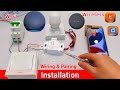 How to Use Smart Light Switch Connect Tuya Smart to Alexa & Google Assistant SmartLife App KR2201WB