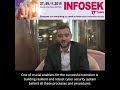 infosek 2019 is the cybersecurity a key enabler for the 4th industrial revolution