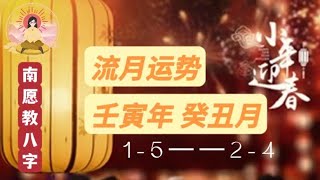 #月运#癸丑月 壬寅年癸丑月（2023.1.5-2023.2.3）十天干八字运势 | 南愿说月运专栏｜南愿教你学八字