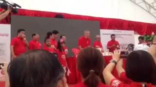 Teck Ghee residents sing Happy Birthday to Singapore