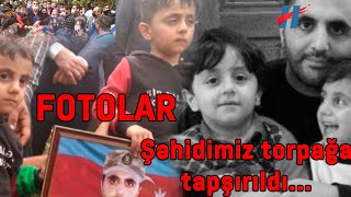 Şəhidimiz torpağa tapşırıldı... - FOTOLAR