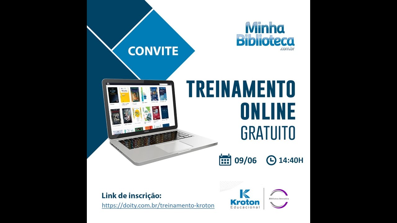 Treinamento Minha Biblioteca Youtube