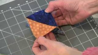 Sew Easy: Quick Triangle-Squares with the Quarter Inch Seam Marker
