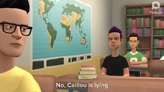 Caillou gets help up / Ungrounded
