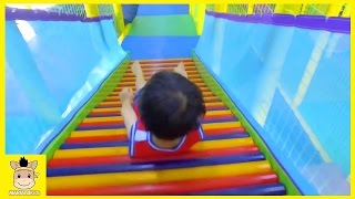 Indoor Playground Learn Colors Kids Family Fun Slide Rainbow Colors Ball for Play | MariAndKids Toys