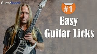 Easy Guitar Licks - Part 1 | Steve Stine | GuitarZoom.com