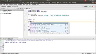 Python GUI Tutorial - 44 - using shortcut keys in tkinter