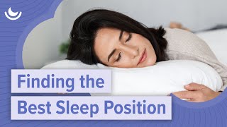 How to find your best sleeping position