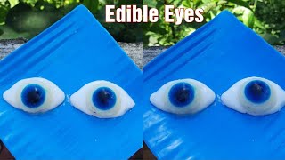 👁️👁️കഴിക്കാൻ പറ്റുന്ന കണ്ണ് ഉണ്ടാക്കിയാലോ?| Edible Eyes | #shorts