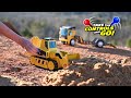 Maxx Action 2-N-1 Mega Mover – Construction Truck and Trailer Toy for Kids