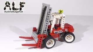 Lego Technic 8835 Forklift / Gabelstapler - Lego Speed Build Review
