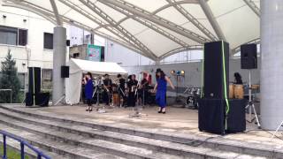 Free House Band 　2015定禅寺JAZZ　元鍛治町公園　チェカナベ