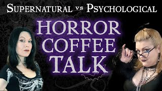 COFFEE TALK: Lydia and 'Glamour Ghoul' AJ Vosper talk Horror, Film and the Supernatural #horrortube