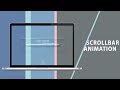 Scrollbar Animation | CSS - JQUERY Tutorial