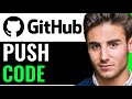 PUSH CODE TO GITHUB USING COMMAND LINE (QUICK METHOD)