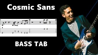 Cory Wong - Cosmic Sans (feat. Tom Misch) | Bass TAB