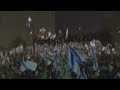 Israelis protest outside Knesset as PM sacks minister