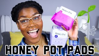 The Honey Pot Company Herbal Pads | Non-Toxic| Planted Based Feminine Products |Black Owned Business