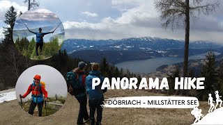 Panorama Hike  Döbriach - Millstätter See  in Carinthia Kärnten Wanderung