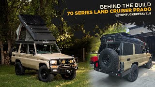 70 Series Toyota Land Cruiser Prado Overland Build Walkaround | @TomTuckerTravels | Behind The Build