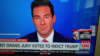 CNN on Trump's indictment